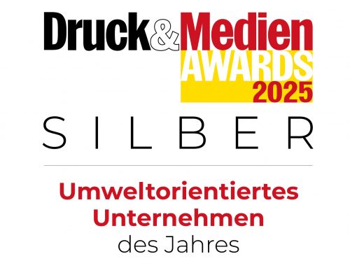 Silber bei den Druck&Medien Awards 2025