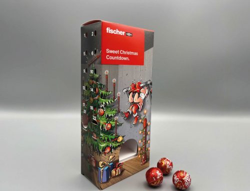 Un calendrier de l’Avent en mouvement : construction solide, emballage mignon.