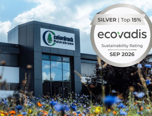 EcoVadis 2026: colordruck Baiersbronn erhält Silber-Medaille